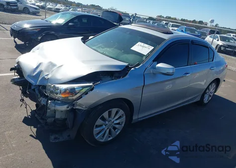2013 Honda Accord Sdn Ex-L from USA, damaged, VIN 1HGCR2F86DA136582